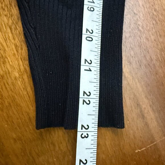 Maria Di Ripabianca Cardigan Short Sleeve- Twin Sweater Set Black Sz 8 - Picture 7 of 14